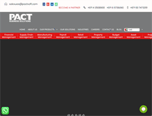Tablet Screenshot of pactsoft.com